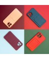 Card Armor Case Pouch Cover for iPhone 13 Pro Max Card Wallet Silicone Air Bag Armor Case Raspberry