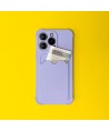 Card Armor Case Pouch Cover for iPhone 13 Pro Max Card Wallet Silicone Air Bag Armor Case Raspberry