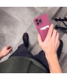 Card Armor Case Pouch Cover for iPhone 13 Pro Max Card Wallet Silicone Air Bag Armor Case Raspberry