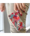 Color Chain Case gel flexible elastic case cover with a chain pendant for Samsung Galaxy A32 5G multicolour  (3)