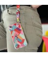 Color Chain Case gel flexible elastic case cover with a chain pendant for Samsung Galaxy A32 5G multicolour  (3)