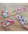 Color Chain Case gel flexible elastic case cover with a chain pendant for Samsung Galaxy A32 5G multicolour  (3)