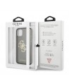 Guess GUHCP13SPCUGL4GBK iPhone 13 mini 5.4" black/black hard case Glitter 4G Big Logo
