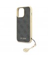 Guess GUHCP13XGF4GGR iPhone 13 Pro Max 6.7" grey/grey hardcase 4G Charms Collection