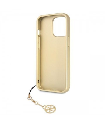 Guess GUHCP13XGF4GGR iPhone 13 Pro Max 6.7" grey/grey hardcase 4G Charms Collection