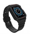 Protect Strap Band for Apple Watch 38/40/41mm Armored Case Strap - Black