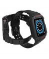 Protect Strap Band for Apple Watch 38/40/41mm Armored Case Strap - Black
