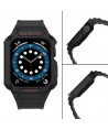 Protect Strap Band for Apple Watch 38/40/41mm Armored Case Strap - Black