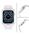 Protect Strap Band for Apple Watch 38/40/41mm Armored Case Strap - White