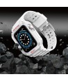 Protect Strap Band for Apple Watch 38/40/41mm Armored Case Strap - White