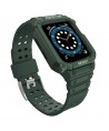 Protect Strap Band for Apple Watch 38/40/41mm Armored Case Strap - Green