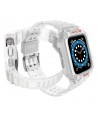 Protect Strap Band for Apple Watch 42/44/45mm Armored Case Strap - Transparent