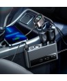 Joyroom JR-CL06 9in1 car charger 154W 5x USB-A / USB-C / 3x cigarette lighter socket PD QC PPS - black