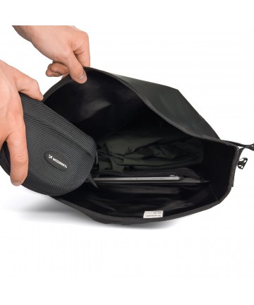 Wozinsky Waterproof Bike Pannier Bag 25L Black (WBB24BK)