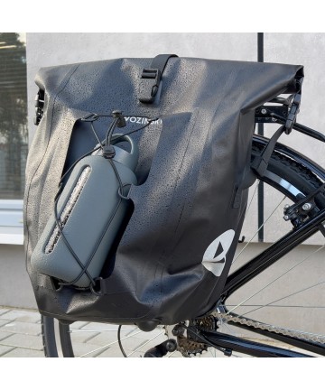 Wozinsky Waterproof Bike Pannier Bag 25L Black (WBB24BK)