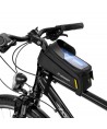 Wozinsky frame bike bag with phone case 1l black (WBB25BK)