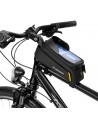 Wozinsky frame bike bag with phone case 1l black (WBB25BK)