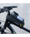 Wozinsky frame bike bag with phone case 1l black (WBB25BK)