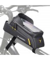 Wozinsky frame bike bag with phone case 1l black (WBB25BK)