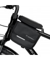 Wozinsky bicycle frame bag, waterproof phone case, 1.5l, black (WBB26BK)