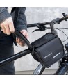 Wozinsky bicycle frame bag, waterproof phone case, 1.5l, black (WBB26BK)