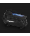 Wozinsky Bike Frame Bag with Phone Case 1.7L Black (WBB28BK)