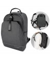 Wozinsky bicycle trunk bag, bicycle backpack with frame, 2-in-1, 40l, black (WBB33BK)