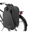 Wozinsky bicycle trunk bag, bicycle backpack with frame, 2-in-1, 40l, black (WBB33BK)
