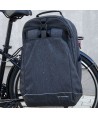 Wozinsky bicycle trunk bag, bicycle backpack with frame, 2-in-1, 40l, black (WBB33BK)