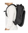 Wozinsky bicycle trunk bag, bicycle backpack with frame, 2-in-1, 40l, black (WBB33BK)
