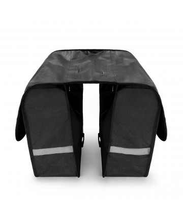 Wozinsky Double Bike Pannier for Trunk 28L Black (WBB34BK)