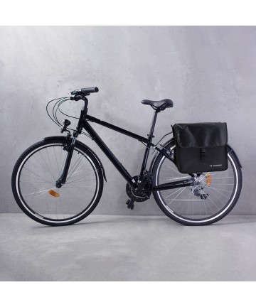 Wozinsky Double Bike Pannier for Trunk 28L Black (WBB34BK)