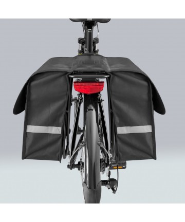 Wozinsky Double Bike Pannier for Trunk 28L Black (WBB34BK)