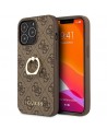 Guess GUHCP13L4GMRBR iPhone 13 Pro / 13 6.1" brown/brown hardcase 4G with ring stand