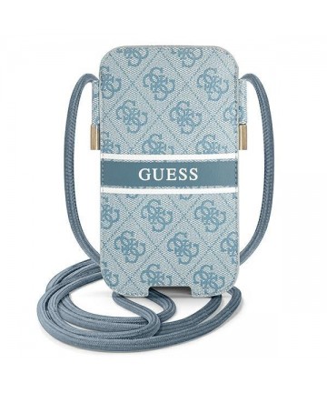 Guess Handbag GUPHL4GDBL 6.7" blue/blue hardcase 4G Stripe