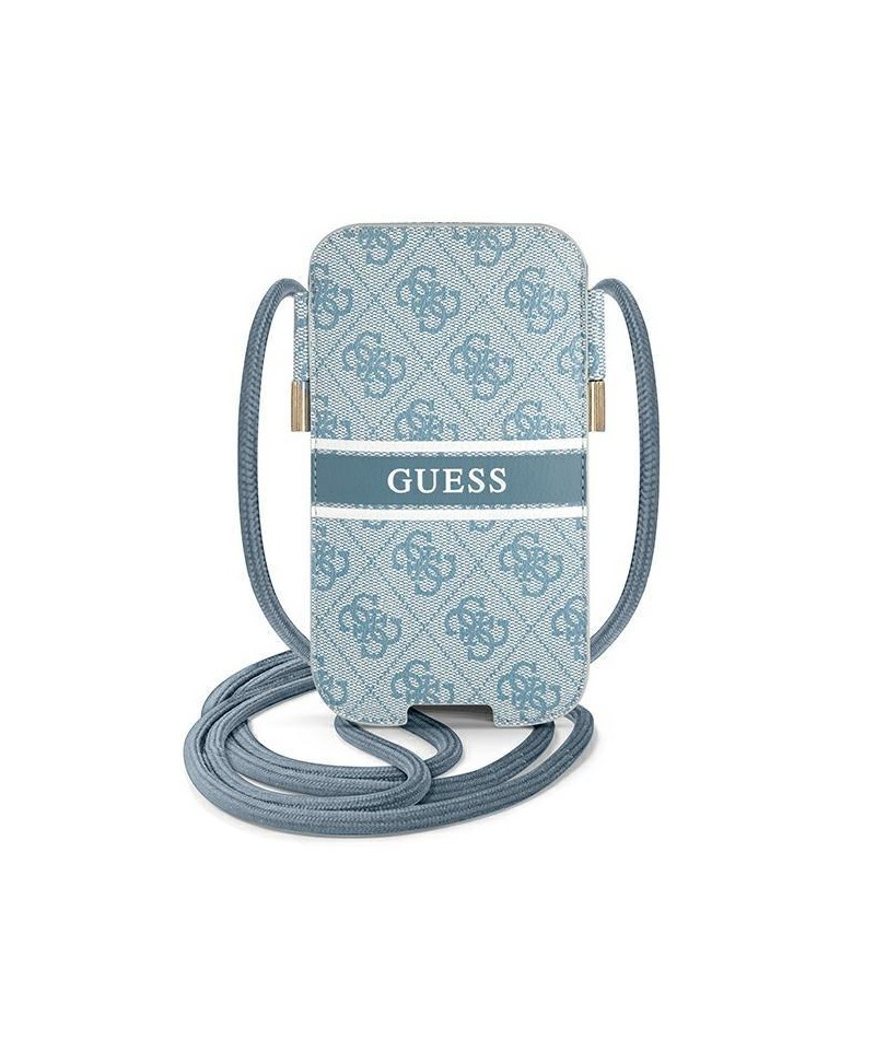 Guess Handbag GUPHL4GDBL 6.7" blue/blue hardcase 4G Stripe