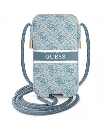 Guess Handbag GUPHM4GDBL 6.1" blue/blue hardcase 4G Stripe