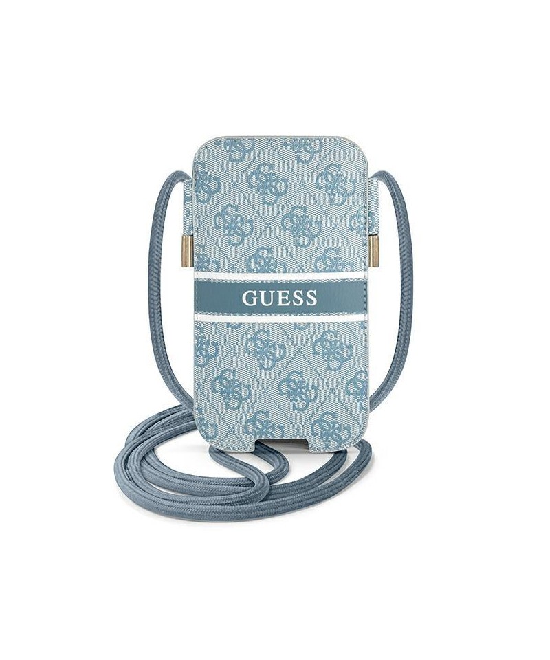 Guess Handbag GUPHM4GDBL 6.1" blue/blue hardcase 4G Stripe