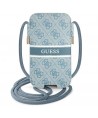 Guess Handbag GUPHM4GDBL 6.1" blue/blue hardcase 4G Stripe
