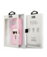 Karl Lagerfeld Glitter Karl's Head Case for iPhone 13 mini - Pink