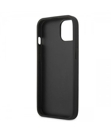 Karl Lagerfeld Leather Ikonik Karl's Head Metal Case for iPhone 13 mini - Pink