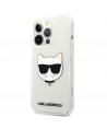 Karl Lagerfeld Choupette Head Case for iPhone 13 Pro Max - Transparent