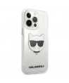 Karl Lagerfeld Choupette Head Case for iPhone 13 Pro Max - Transparent