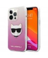 Karl Lagerfeld Choupette Head Case for iPhone 13 Pro Max - Pink
