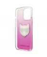 Karl Lagerfeld Choupette Head Case for iPhone 13 Pro Max - Pink