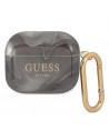 Guess GUA3UNMK AirPods 3 cover black/black Marble Collection