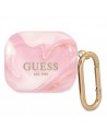 Guess GUA3UNMP AirPods 3 cover pink/pink Marble Collection