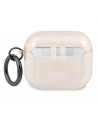 Karl Lagerfeld Glitter Karl's Head Case for AirPods 3 - Gold