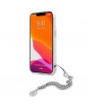 Guess GUHCP13SKPESI iPhone 13 mini 5.4" silver/silver hardcase Peony Chain Collection