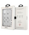Guess GUHCP13SKPESI iPhone 13 mini 5.4" silver/silver hardcase Peony Chain Collection
